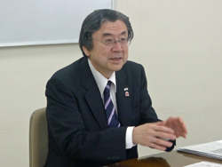 講義　野田泰三氏（株式会社セラリカNODA社長）